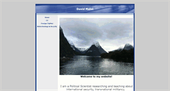 Desktop Screenshot of davidmalet.com