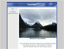 Tablet Screenshot of davidmalet.com